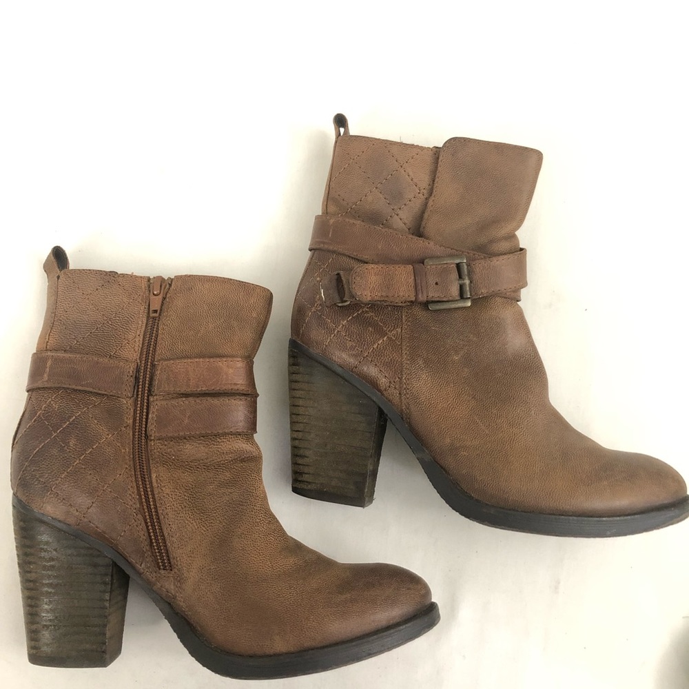 STEVE Madden l Sz 7 l Leather Ankle Boots l REESEA - Picture 8 of 15